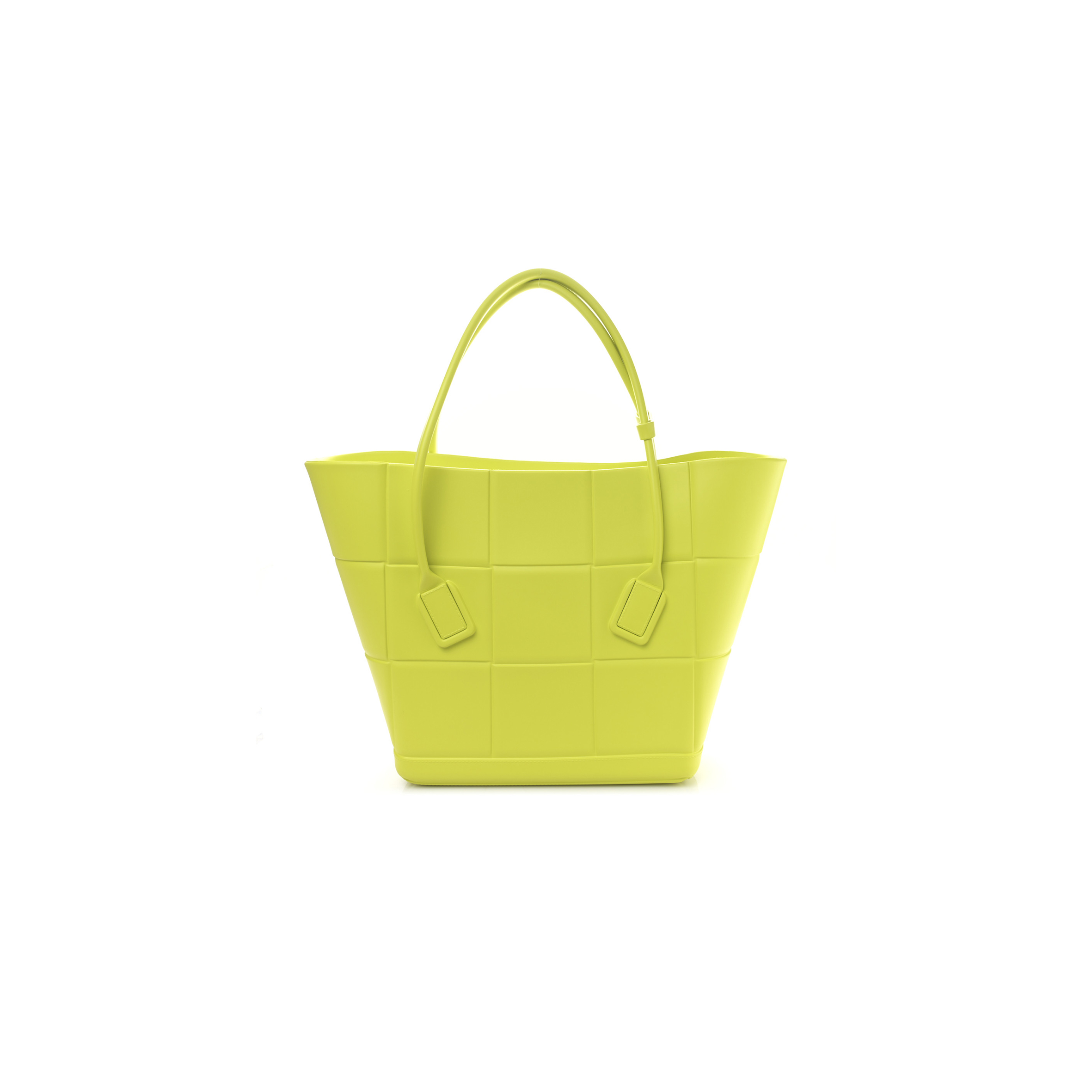 BOTTEGA VENETA RUBBER MAXI INTRECCIATO MEDIUM ARCO KIWI GREEN (43*39*18cm)