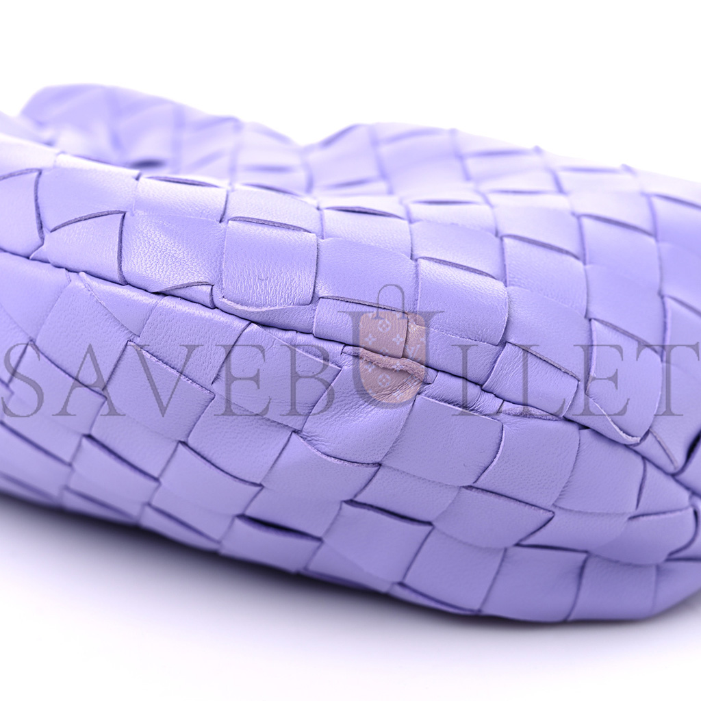 BOTTEGA VENETA NAPPA INTRECCIATO MINI JODIE LAVENDER  (23*14*6cm)