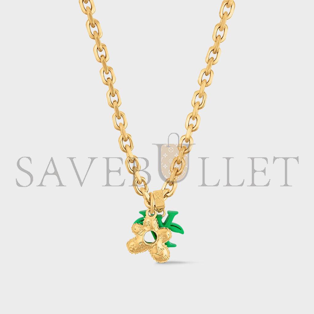 LOUIS VUITTON LV BLOOMING PENDANT M01867