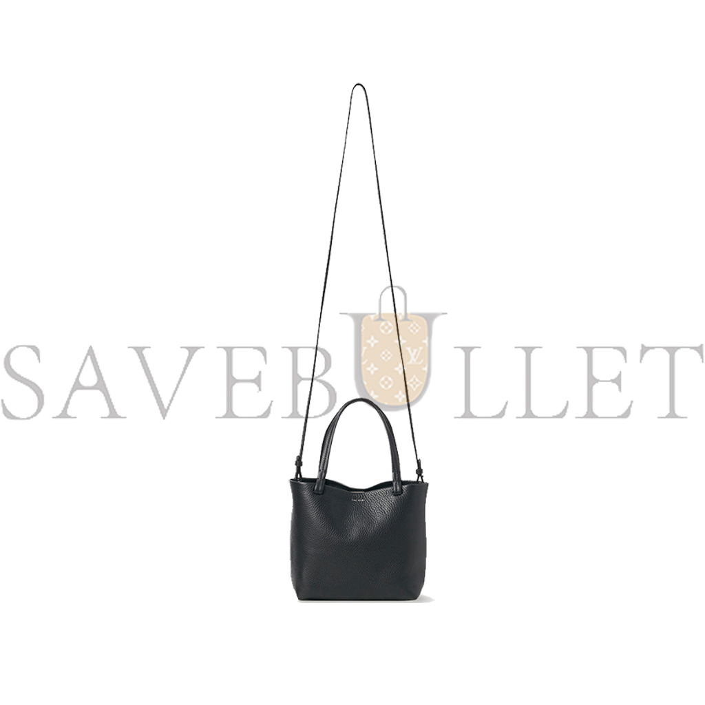 THE ROW SMALL PARK TOTE BAG IN LEATHER BLACK W1199L129BLPL (29*18*10cm)